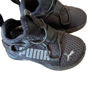 Puma Rift Slip On Toddler, size 4C all black